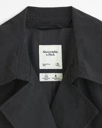 Abercrombie & Fitch Trench Coat Elevado - A&Fitch